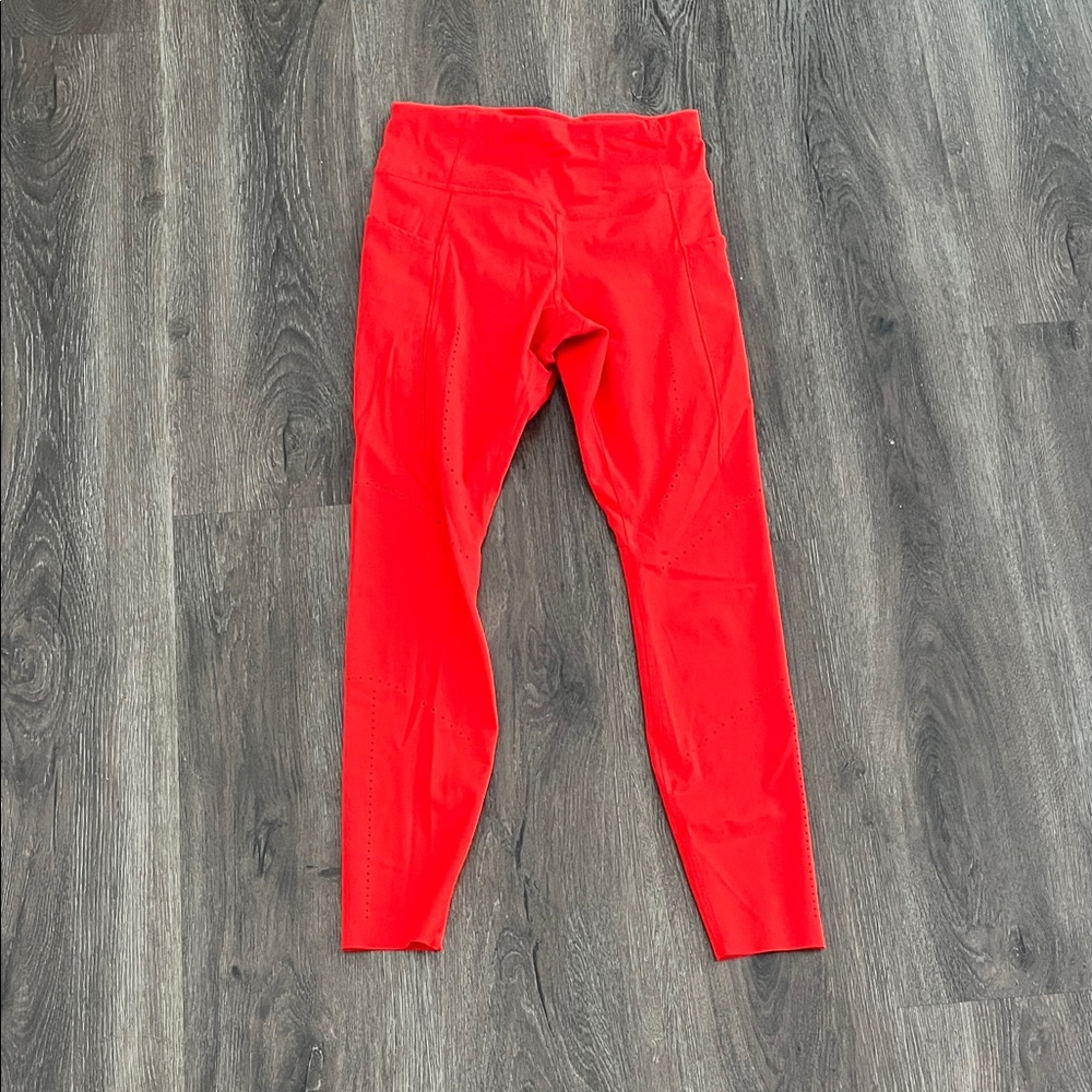 Brooks Vibrant Red Leggings - Size Small